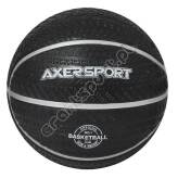 AXERSPORT piłka koszykowa czarna rozmiar 7
