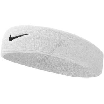NIKE Swoosh opaska frotka na głowę biała